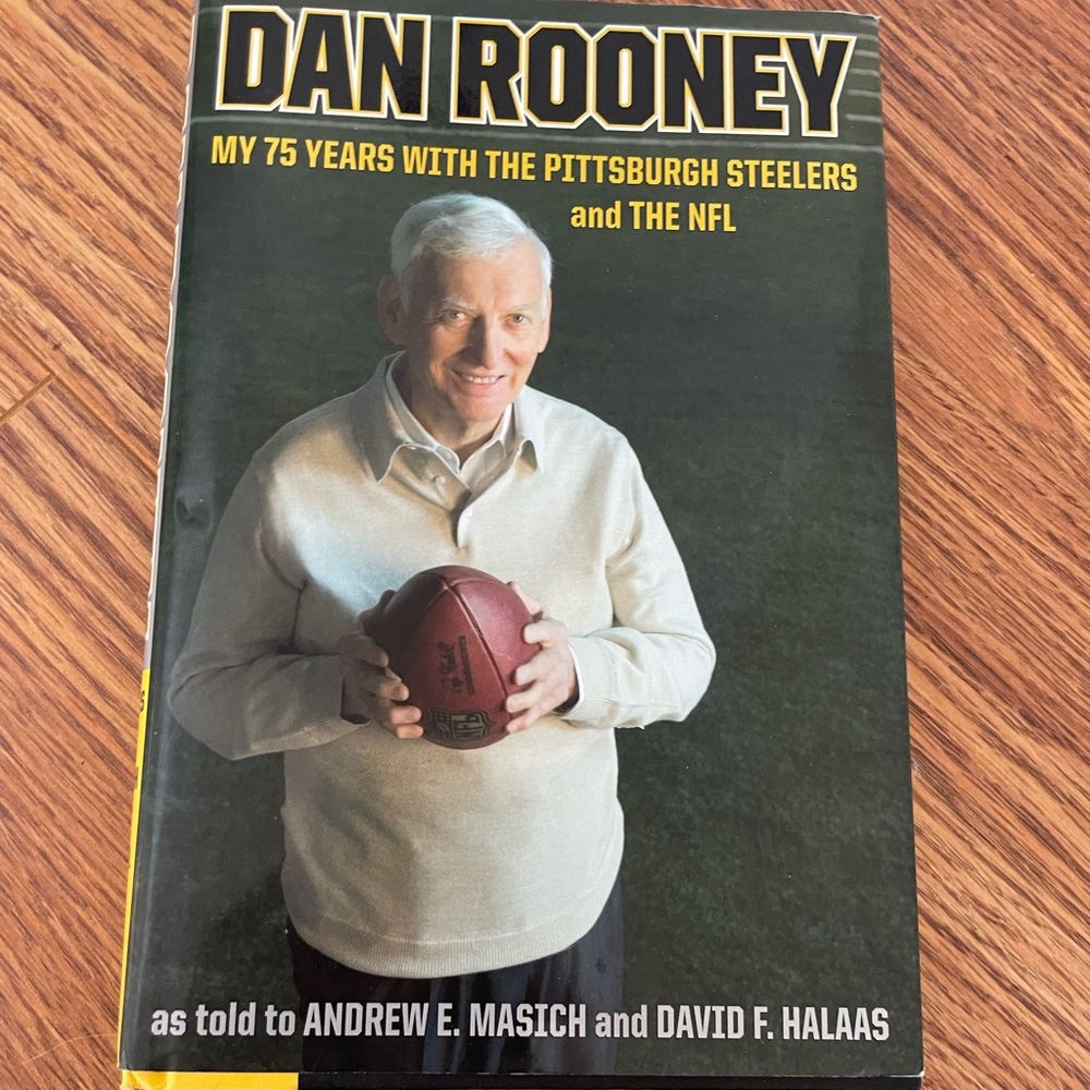 Football Legend Dan Rooney Biography Book